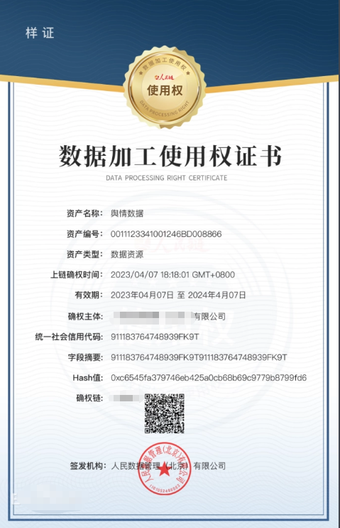 25年數(shù)據(jù)加工使用權(quán)證書怎么辦理?數(shù)據(jù)權(quán)利的類型及界定指引 25年數(shù)據(jù)加工使用權(quán)證書怎么辦理?數(shù)據(jù)權(quán)利的類型及界定指引