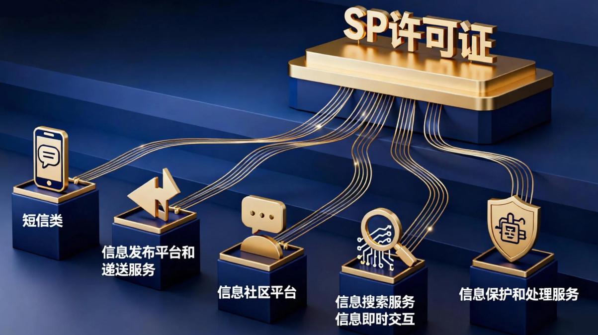 SP許可證業(yè)務場景 SP許可證業(yè)務場景