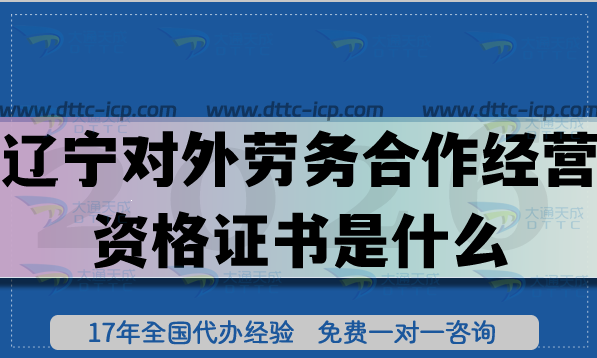 2026遼寧對外勞務(wù)合作經(jīng)營資格證書是什么?申請核心條件材料要求是什么?